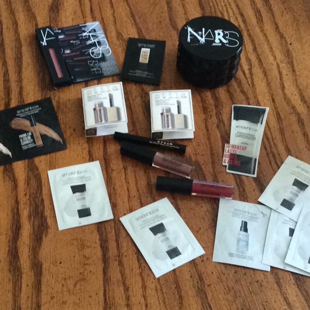 HUGE lot bundle skincare makeup samples trial